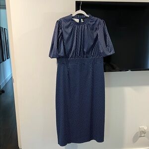 Blue Polka Dot Dress